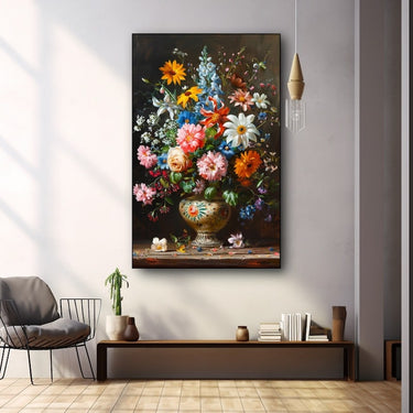 Flowers in a Pot Painting
